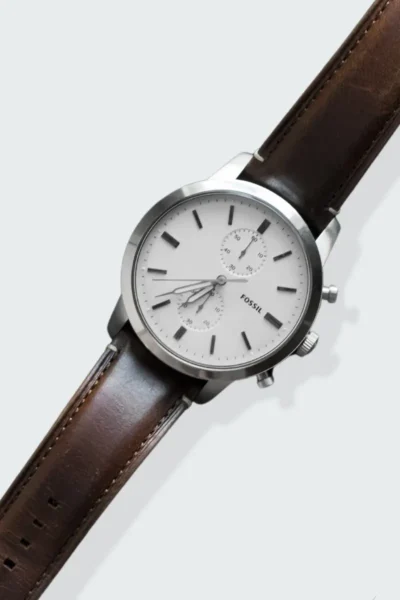 Leather Water Resistance Watch